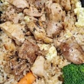 Grilled Chicken Over Jasmine Rice