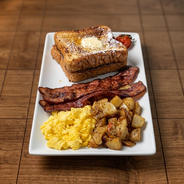 Bistro Big Breakfast (Waffles).
